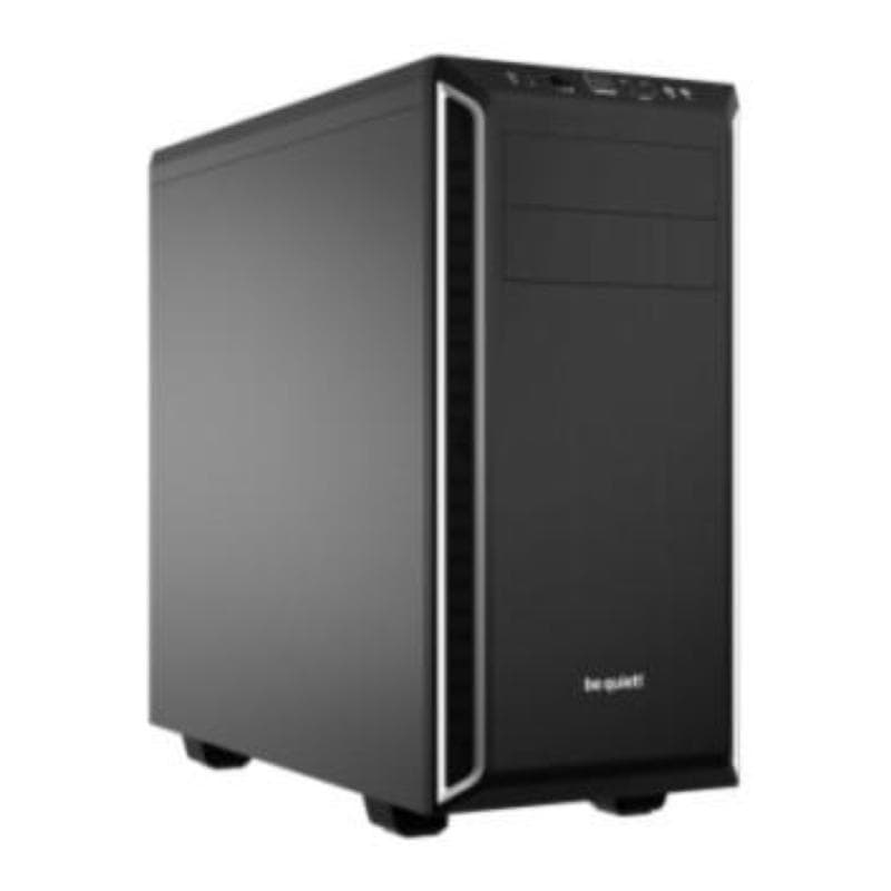 Be quiet! pure base 600 case atx 7 hdd slot 2xusb 3.0 1xaudio silver