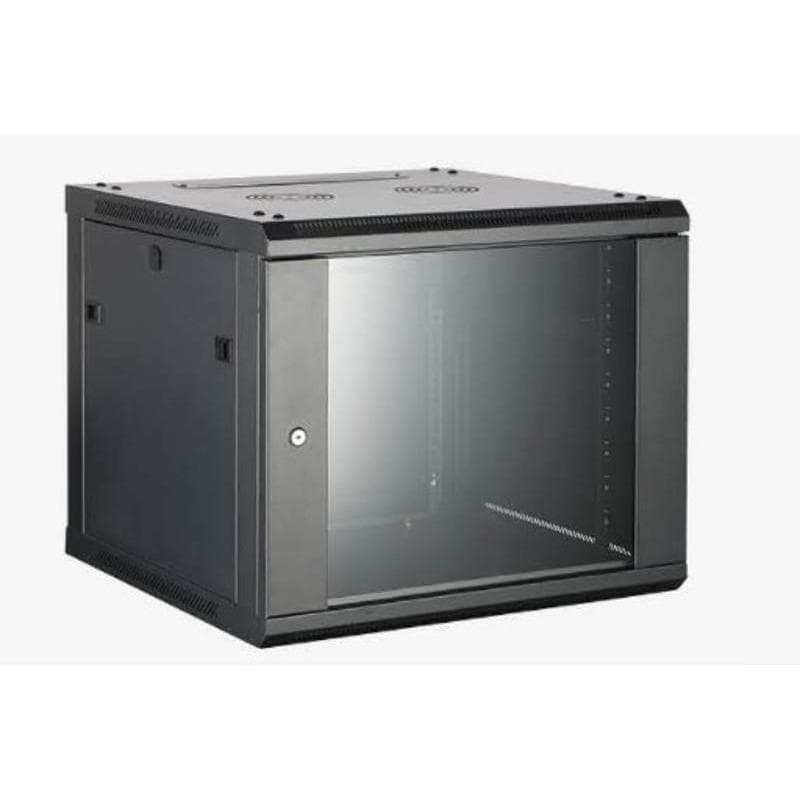Rack hikvision 9u, 600*450*501mm load bearing: 40kg (fan and shelf need to order separately) disassemblato - ds-xs6409-s/b