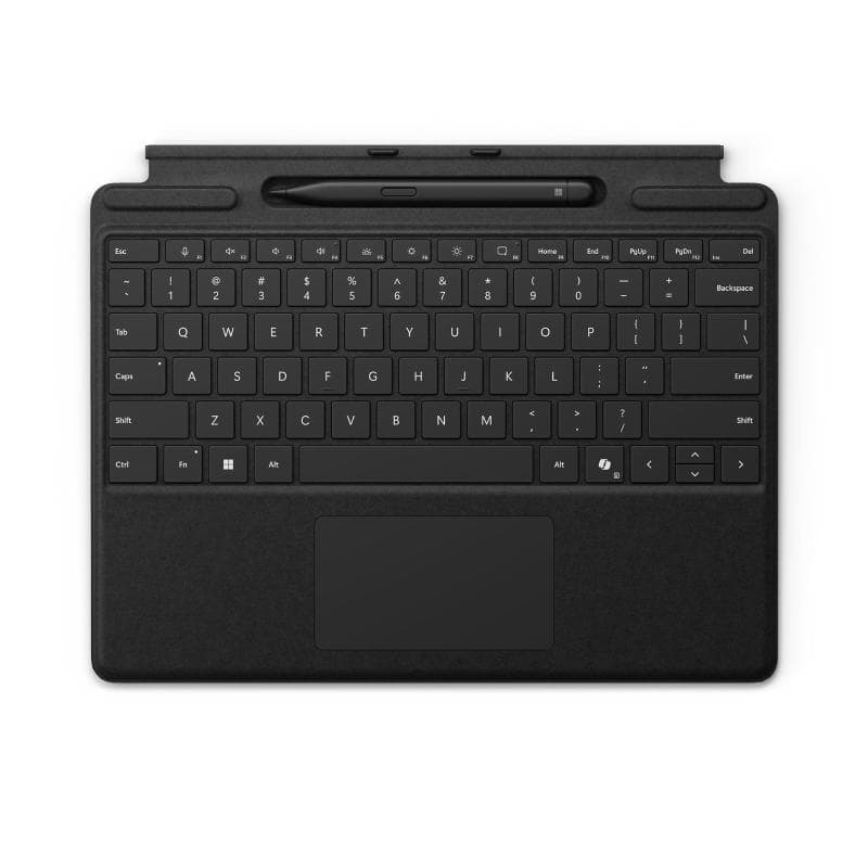 Microsoft surface pro tastiera e slim pen nero