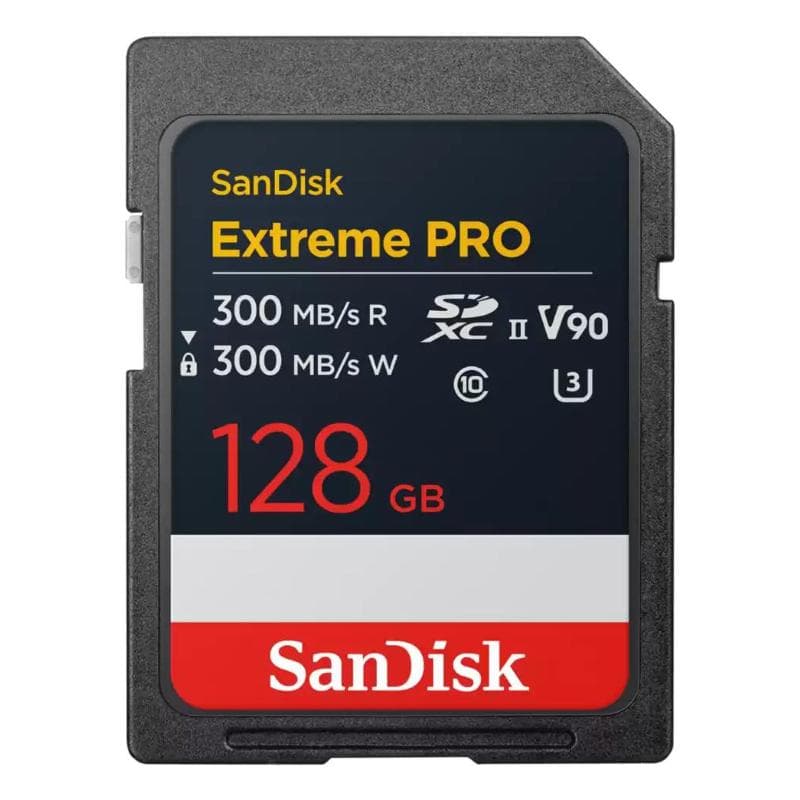 Sandisk extreme pro 128 gb sdxc uhs-ii classe 10