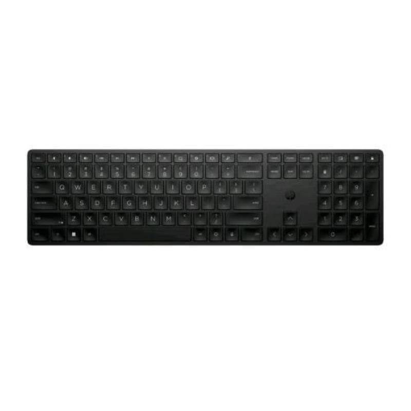 Hp 455 tastiera wireless 2.4ghz con oltre 20 tasti programmabili layout italiano nero