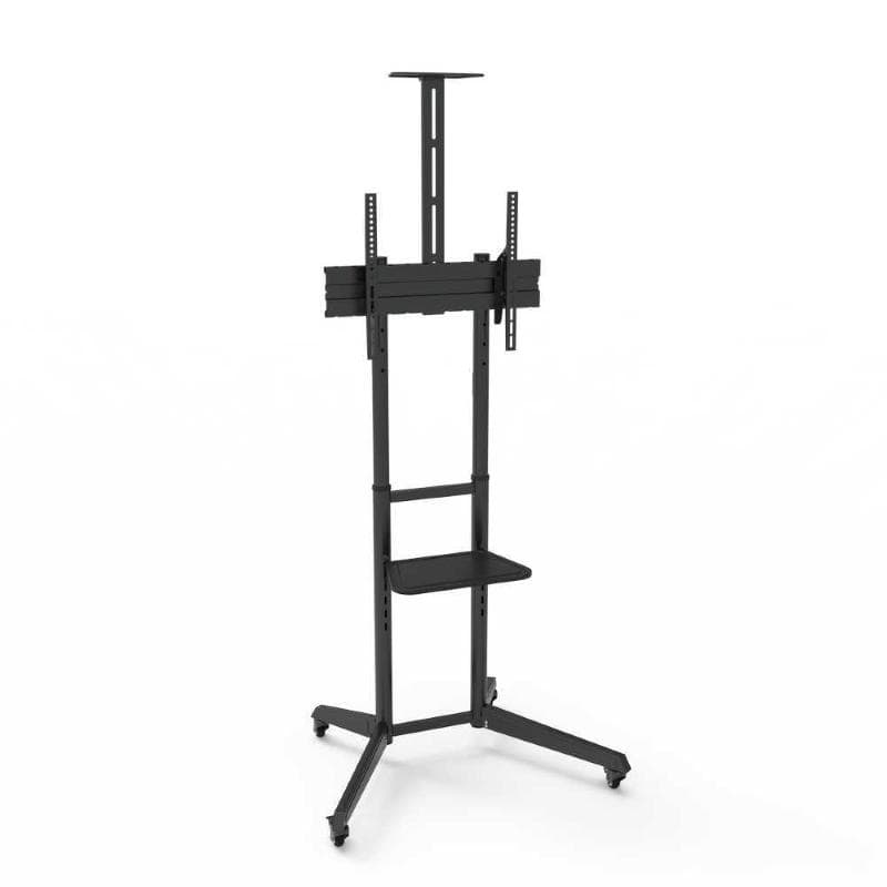 Napofix staffa pavimento tv fino 600x400 npf10313 load 50kg con ruote