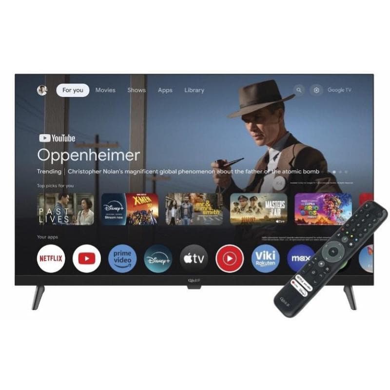 Tv led 32 qt32hgf9a hd smart google tv wifi dvb-t2