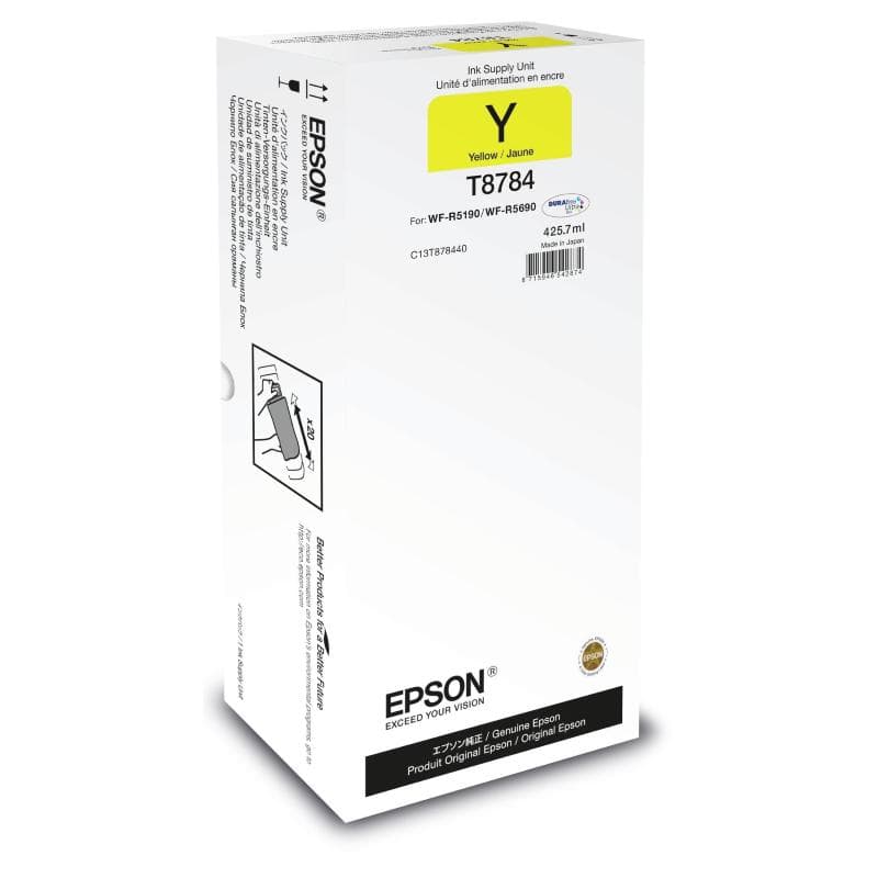 Epson yellow xxl ink supply unit