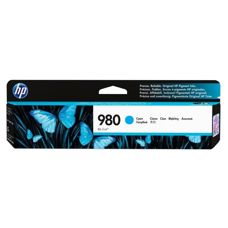 Hp cartuccia originale inchiostro ciano 980