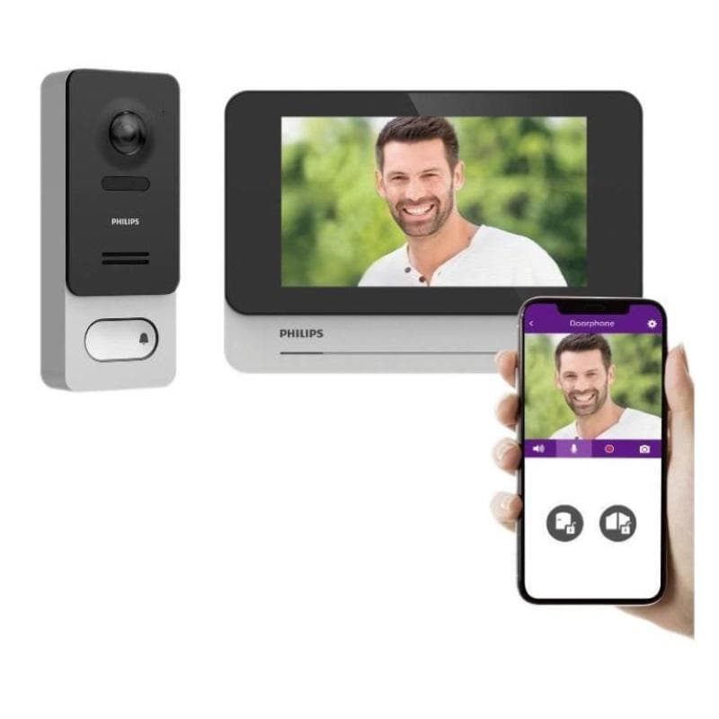 Videocitofono welcomeeye wireless bluetooth wlan - touchscreen senza fili da 7 (531039)