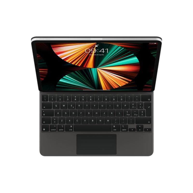 Apple magic keyboard for ipadÂ pro 12.9-inch (6thÂ generation) - italian - black mjqk3t/a