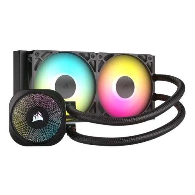 Corsair dissipatore a liquido nautilus 240, argb, 240mm radiator, liquid cpu cooler