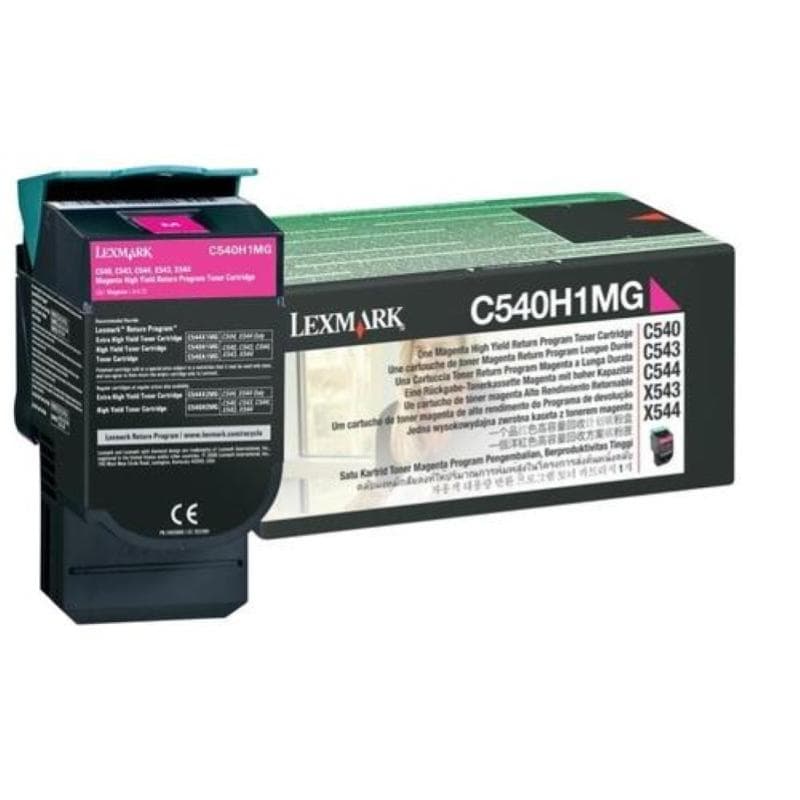 Lexmark toner magenta alta resa ret.prog c54x x54x 2k pag