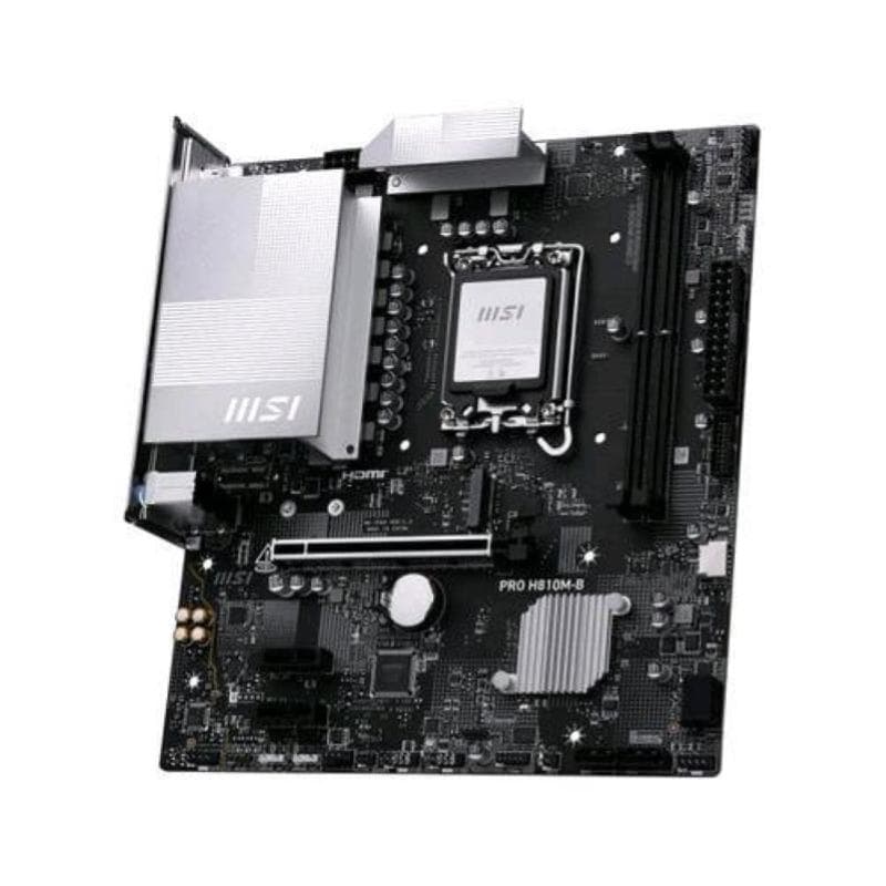 Msi pro h810m-b scheda madre intel h810 lga 1851 (socket v1) micro atx