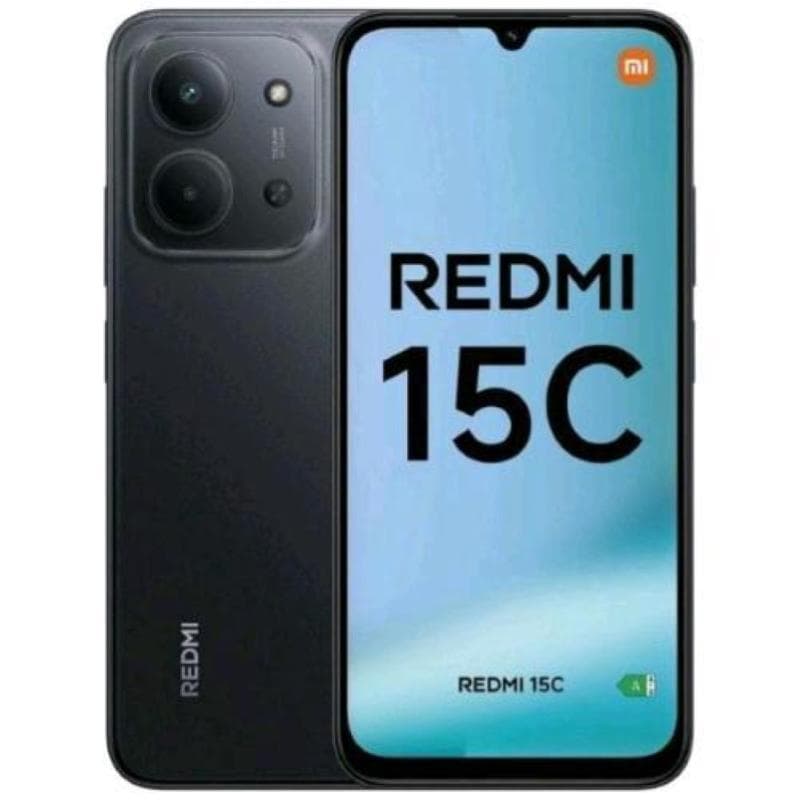 Xiaomi redmi 15c dual sim 6.9 octa core 256gb ram 4gb 4g lte europa midnght black