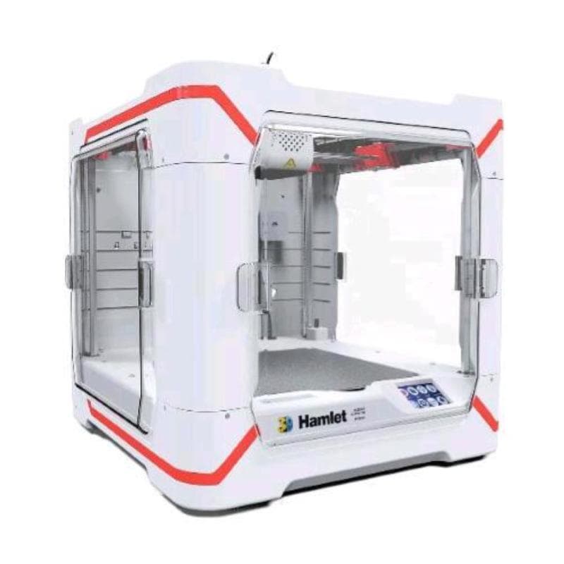 Hamlet hp3dx200e stampante 3d con tecnologia fdm materiale di stampa pla / abs / petg 210 x 210 x 180mm