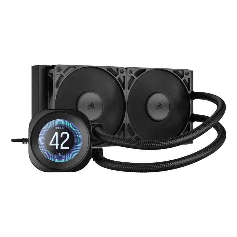 Corsair dissipatore a liquido nautilus 240 lcd, 240mm radiator