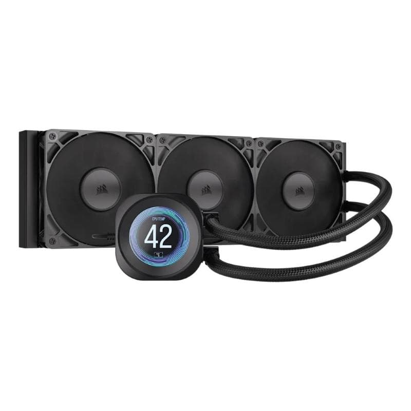 Corsair dissipatore a liquido nautilus 360 lcd, 360mm radiator