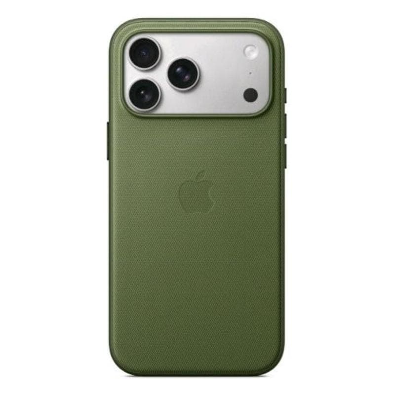Apple iphone 17 pro max custodia in tessuto techwoven magsafe verde