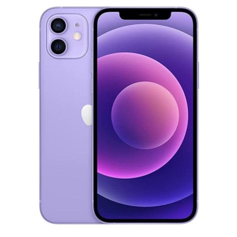 Smartphone iphone 12 256gb viola - ricondizionato - gar. 6 mesi - grado a