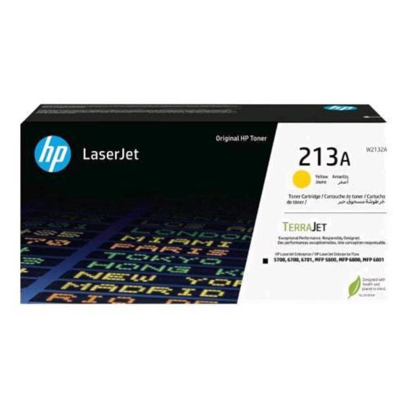 Hp w2132a 213a laserjet toner giallo