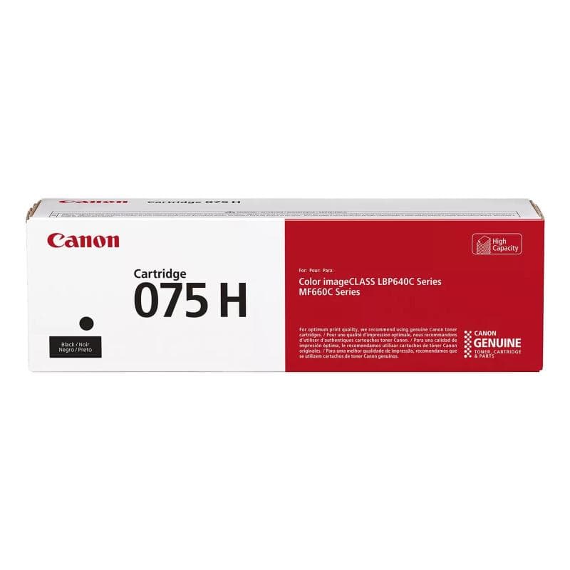 Canon 075 h cartuccia toner 1 pz originale nero