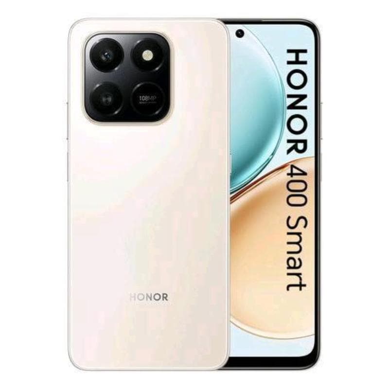 Honor 400 smart dual sim 6.77 octa core 128gb ram 6gb 4g lte italia desert gold