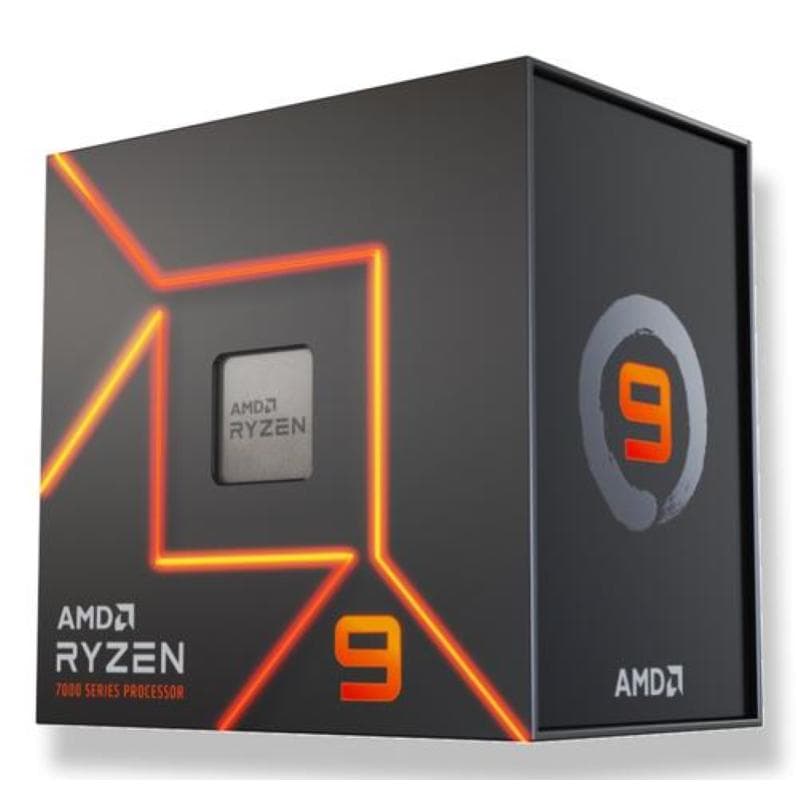Amd cpu ryzen 9, 7900, am5, 5.40ghz 12 core, cache 76mb, 65w