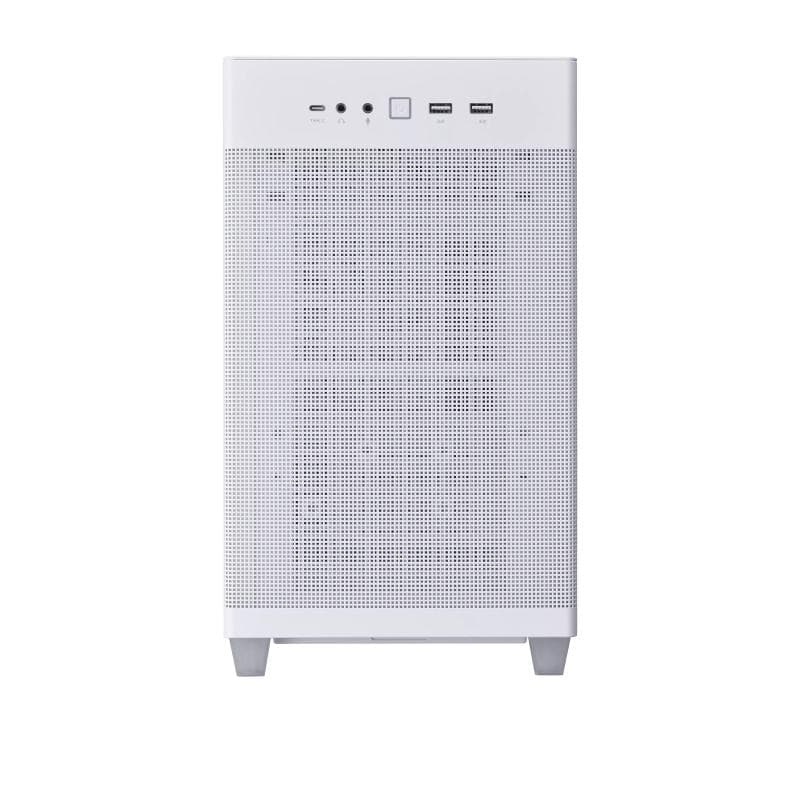 Asustek cabinet atx small tower asus ap201tg white mesh ed. micro-miniatx 1x2,5 + 3xcombo bay 4xslot-esp. 205x350x460mm 90dc00g3-b39000