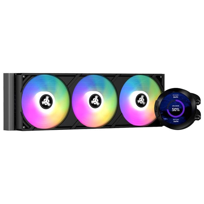Cooler itek arctic sphere v2 - 360mm, argb, lcd 2. 8 +sw, pwm fan,skt universale - itlcaslv2360