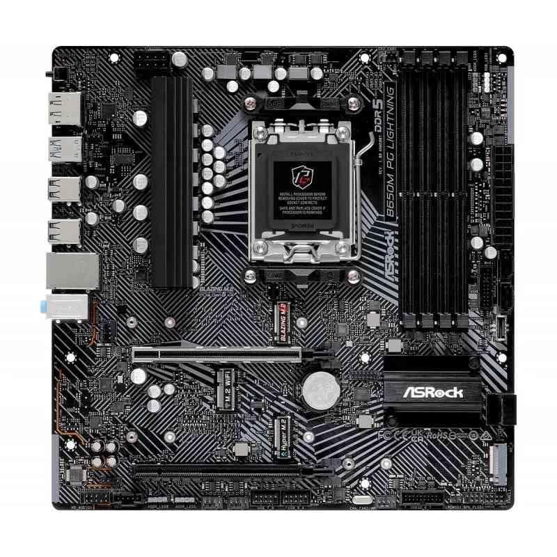 Scheda madre b650m pg lightning (90-mxbmv0-a0uayz) sk am5