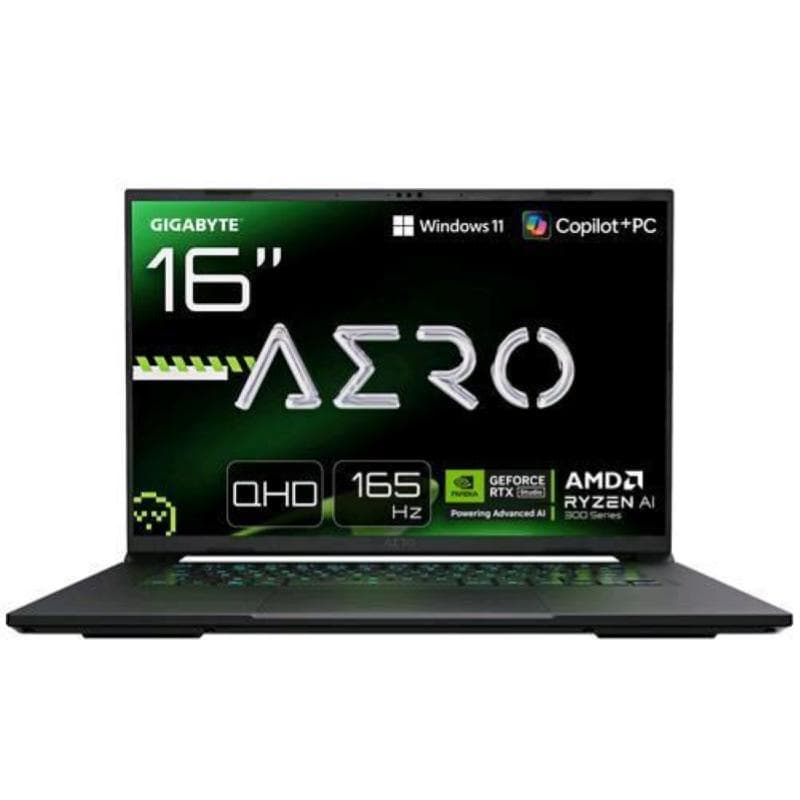 Gigabyte aero x16 amd ryzen ai 7 350 16gb geforce rtx 5060 1tb 16 wqxga windows 11