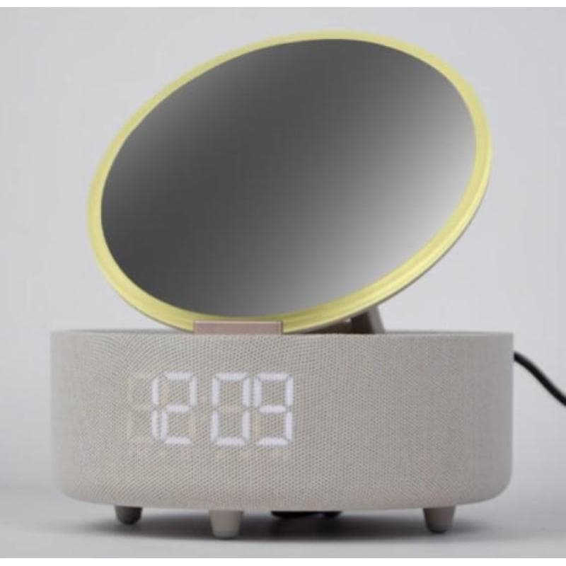 Speaker specchio/lampada/orol.beige duduu make up beige 15w pc/smartph