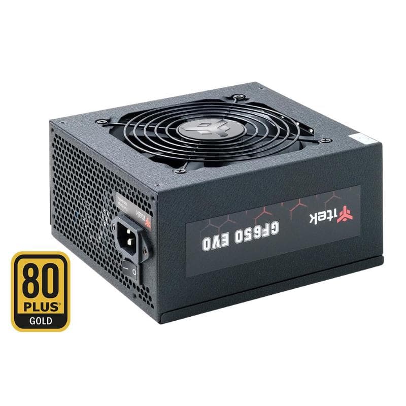 Itek alimentatore gf650 evo - 650w, 80plus gold, ventola fdb 12cm, modulare