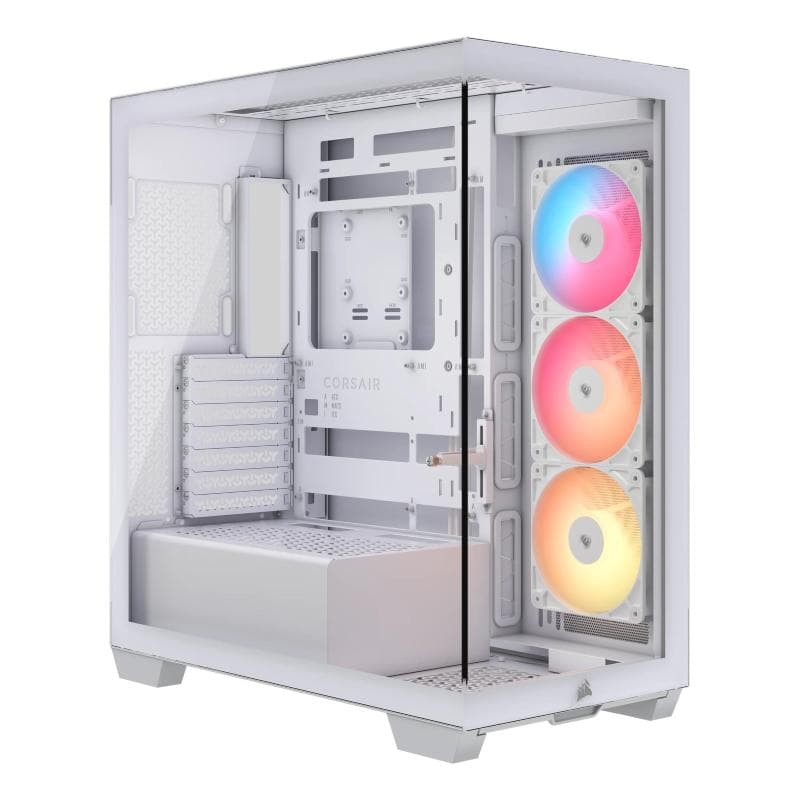Corsair 3500x rs-r argb case midi tower vetro temperato no-power mini-itx/matx/atx/e-atx