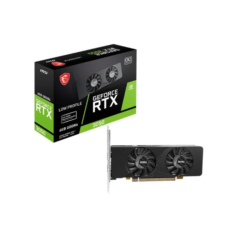 Geforce rtx 3050 lp e 6g oc