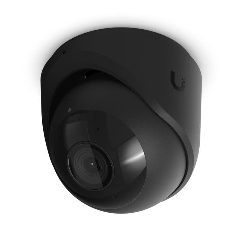 Videocamera ubiquiti uvc-g6-turret-b unifi-protect 4k poe+ 8mp nera mot.ai multi-tops regolaz.manuale