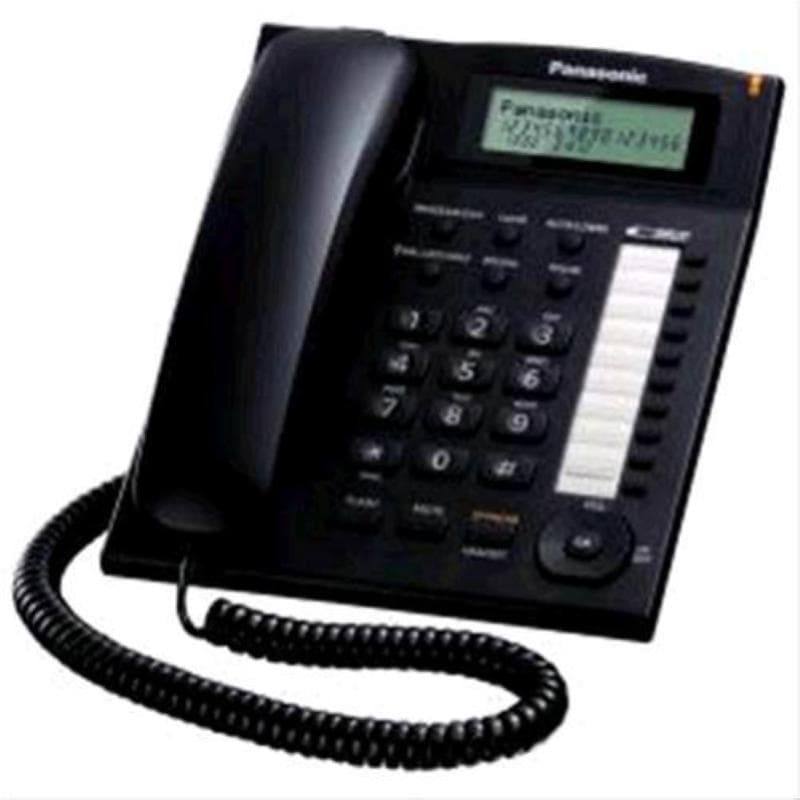 Panasonic kx-ts880exb telefono da tavolo nero