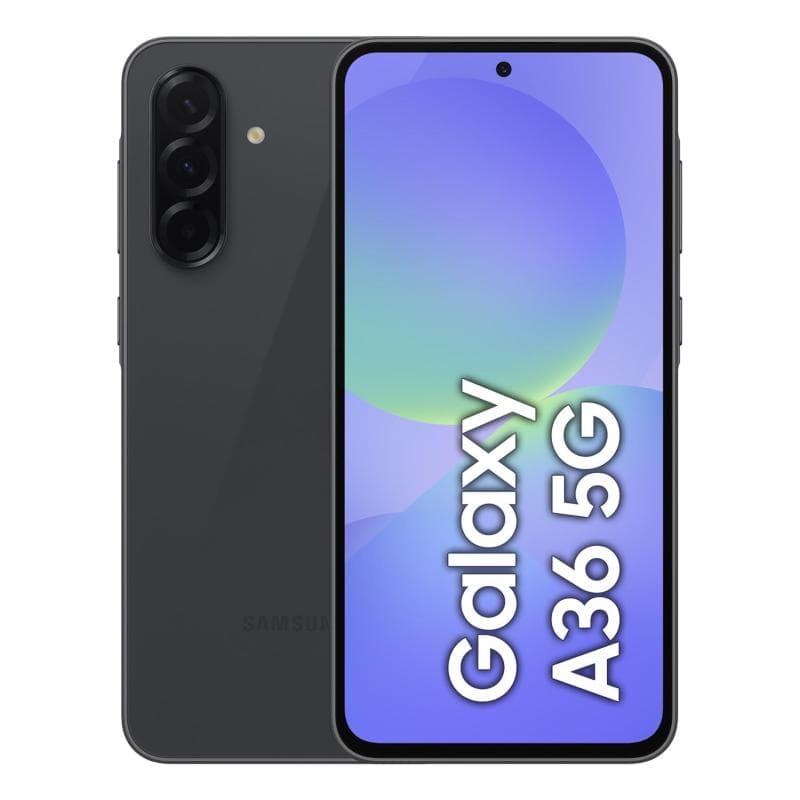 Samsung sm-a366b/ds 17 cm (6.7\) doppia sim android 15 5g usb tipo-c 8 gb 256 gb 5000 mah nero