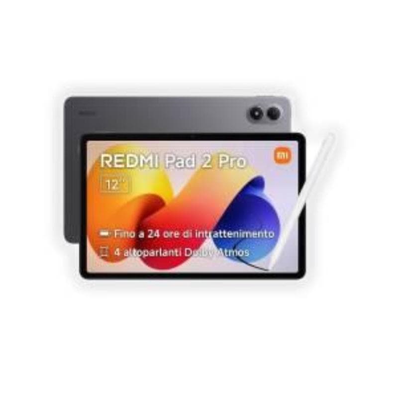 Xiaomi redmi pad 2 pro 12.1 6+128gb wifi gray + smartpen ita