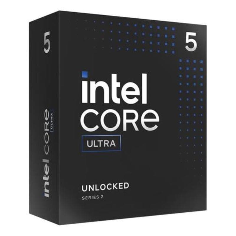 Intel cpu ultra 5 225, lga 1851, 3.3ghz 10 core, 20mb cache box, graphics