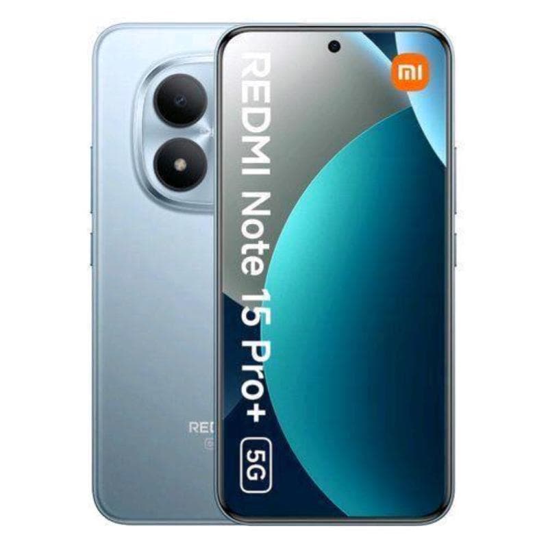 Xiaomi redmi note 15 pro+ 5g dual sim 6.83 octa core 256gb ram 8gb 5g europa glacier blue