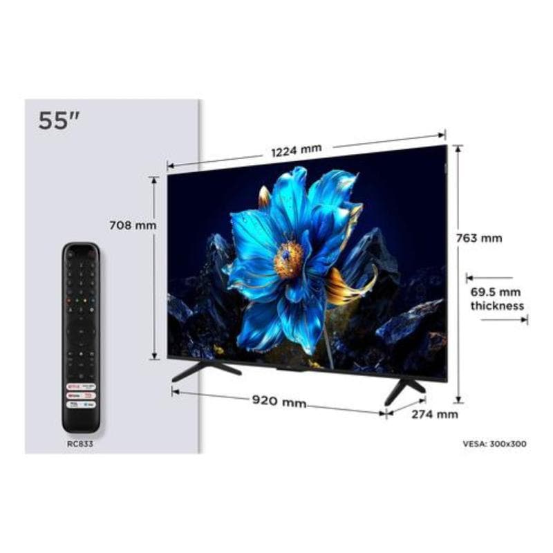 Tcl smart tv qled 55 4k