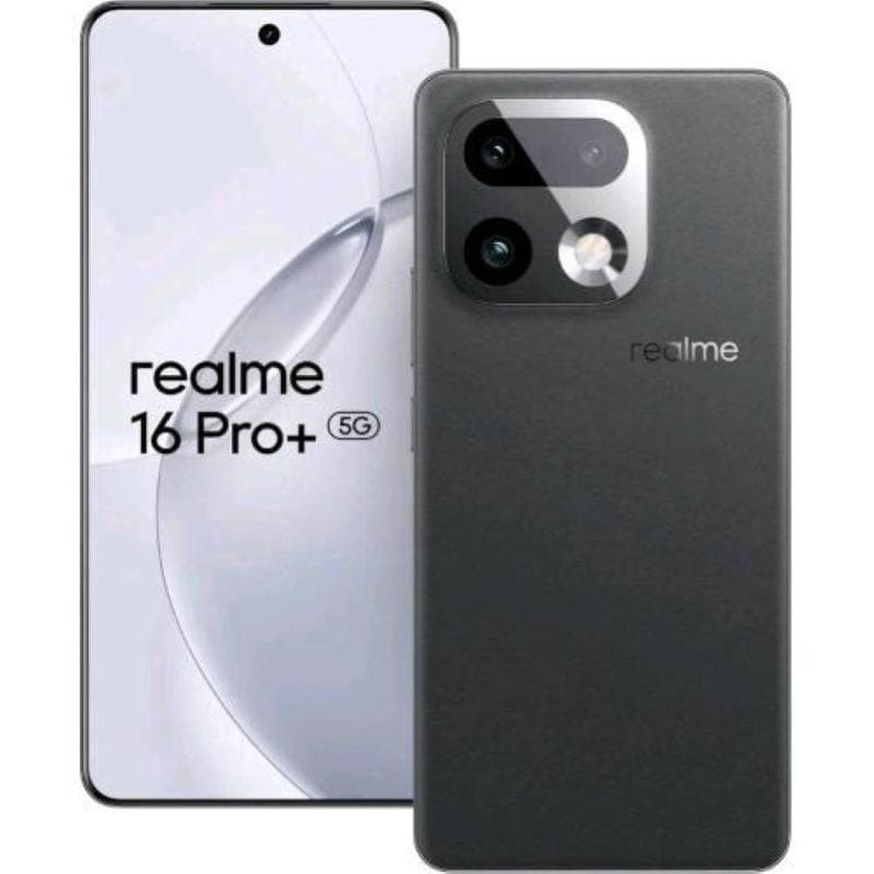 Realme 16 pro+ 5g dual sim 6.8 octa core 512gb ram 12gb italia misty grey