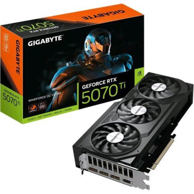 Gigabyte geforce rtx 5070 ti windforce oc v2 16gb gddr6 256bit