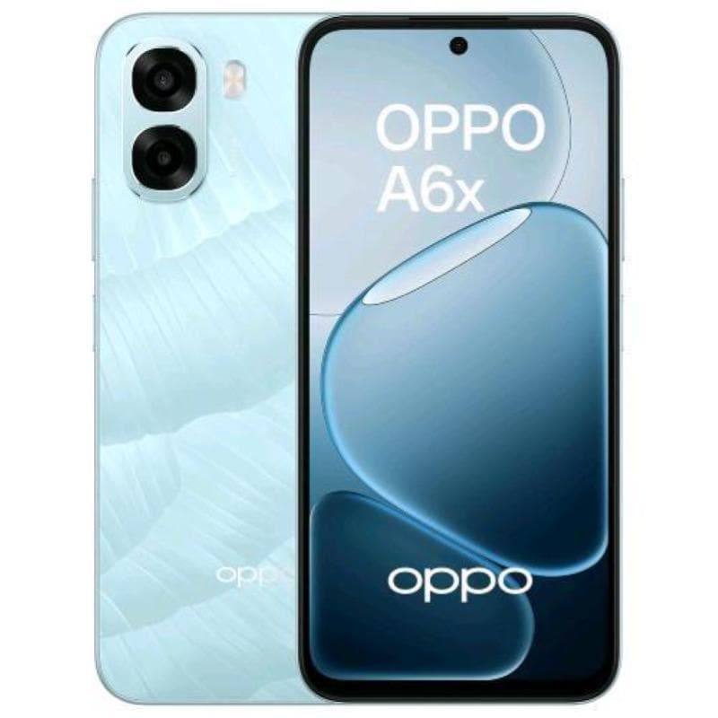 Oppo a6x dual sim ai 6.75 octa core 128gb ram 4gb 4g lte italia ice blue