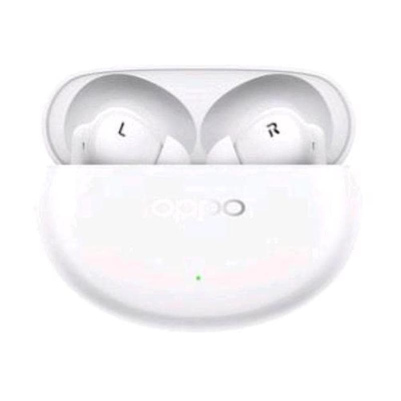 Oppo enco air 4 pro auricolari true wireless bluetooth 5.4 driver in titanio da 12.4mm cancellazione del rumore ai controlli touch moonlight white
