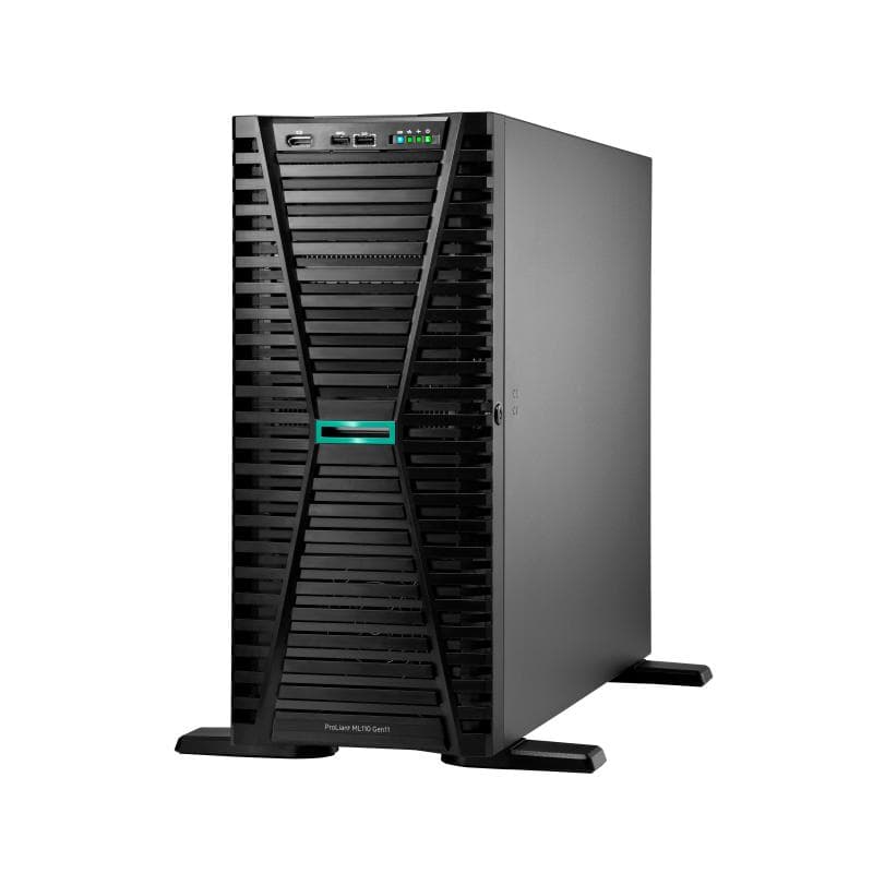 Hpe proliant ml110 gen11 4510 2.4ghz 12c 1p 2x32gb-r 8sff ns204i-u mr408i-o 2x1000w ps eu server