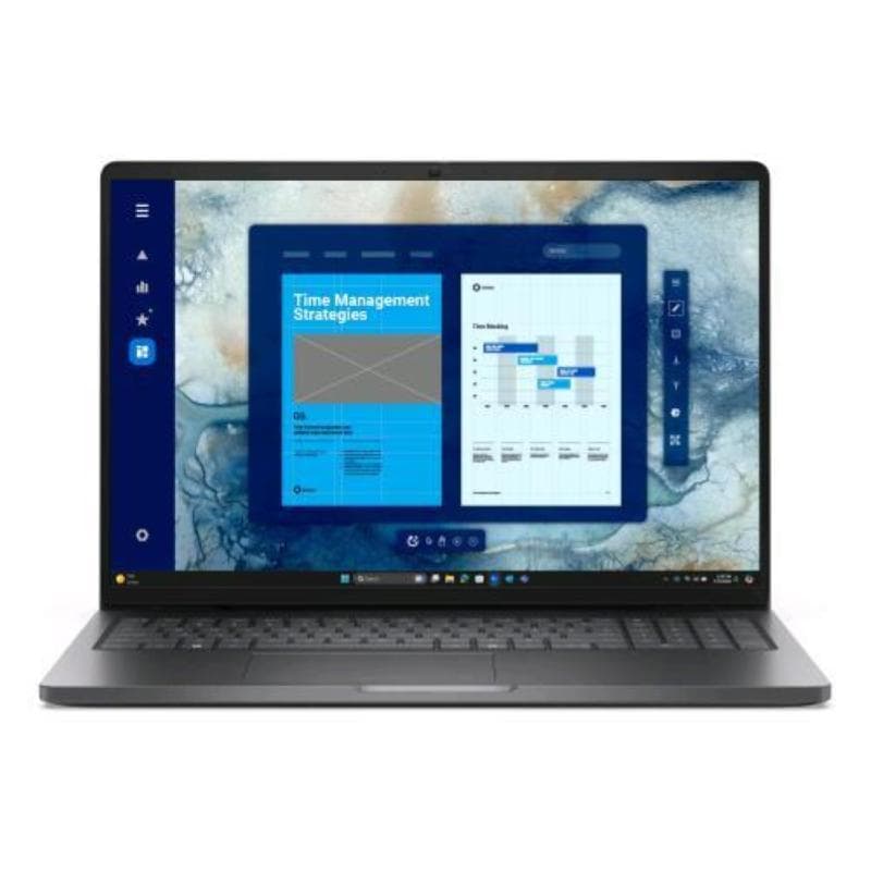 Dell pro 16 pc16250 16 full hd+ intel core 5 120u ram 16gb-ssd 512gb nvme-intel graphics-wi-fi 6e + gigabit lan-win 11 prof nero (k1t2r)