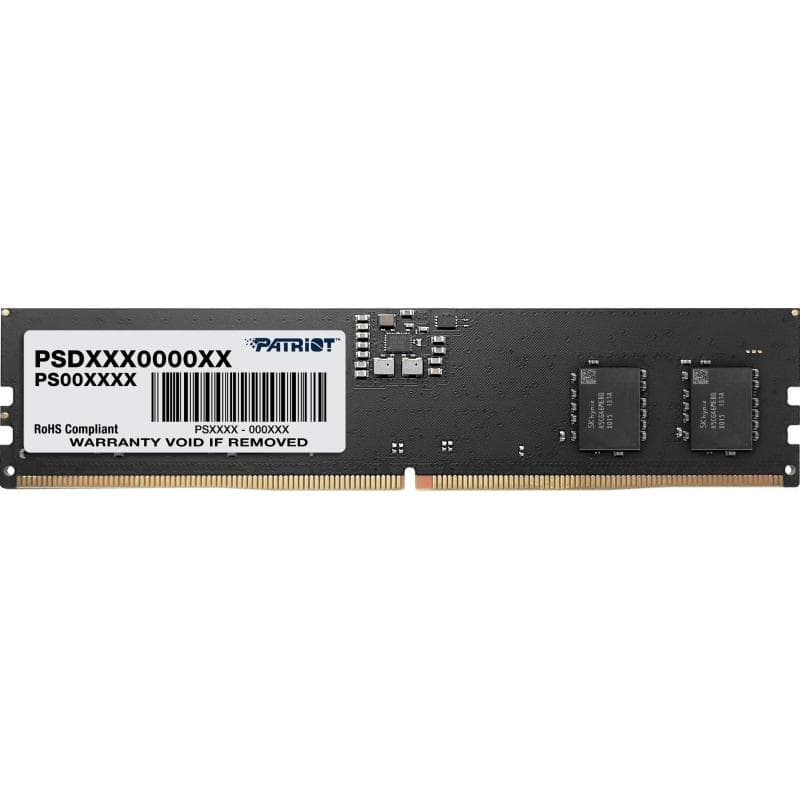 Patriot ram dimm 8gb ddr 5 5200mhz
