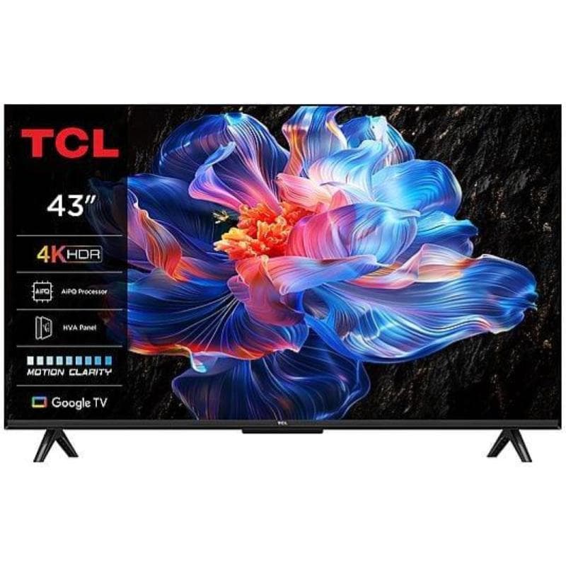 Tv led 43 43p69k hd smart google tv wifi bluetooth dvb-t2 nero