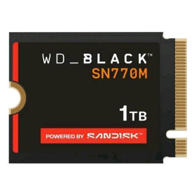 Western digital black sn770m ssd 1tb m.2 nvme pcie 4.0 5150/4900 mb/s