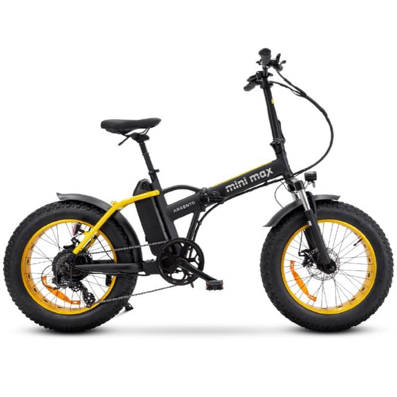 Argento minimax gold (ar-bi-250005) - e-bike fat 20 - alluminio - motore bafang 250w 36v 10.4ah