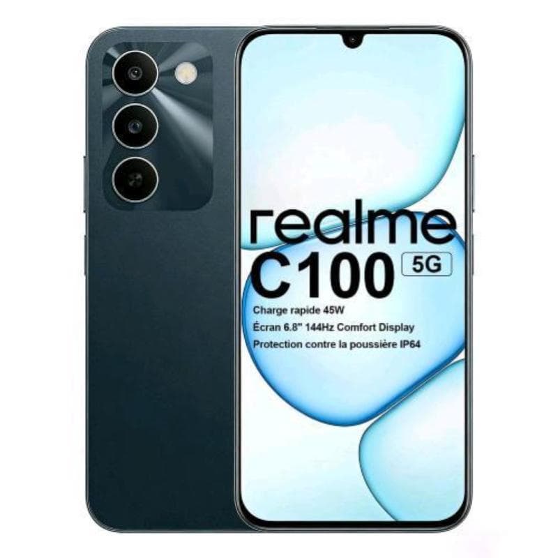 Realme c100 5g dual sim 6.8 octa core 256gb ram 4gb 5g italia green